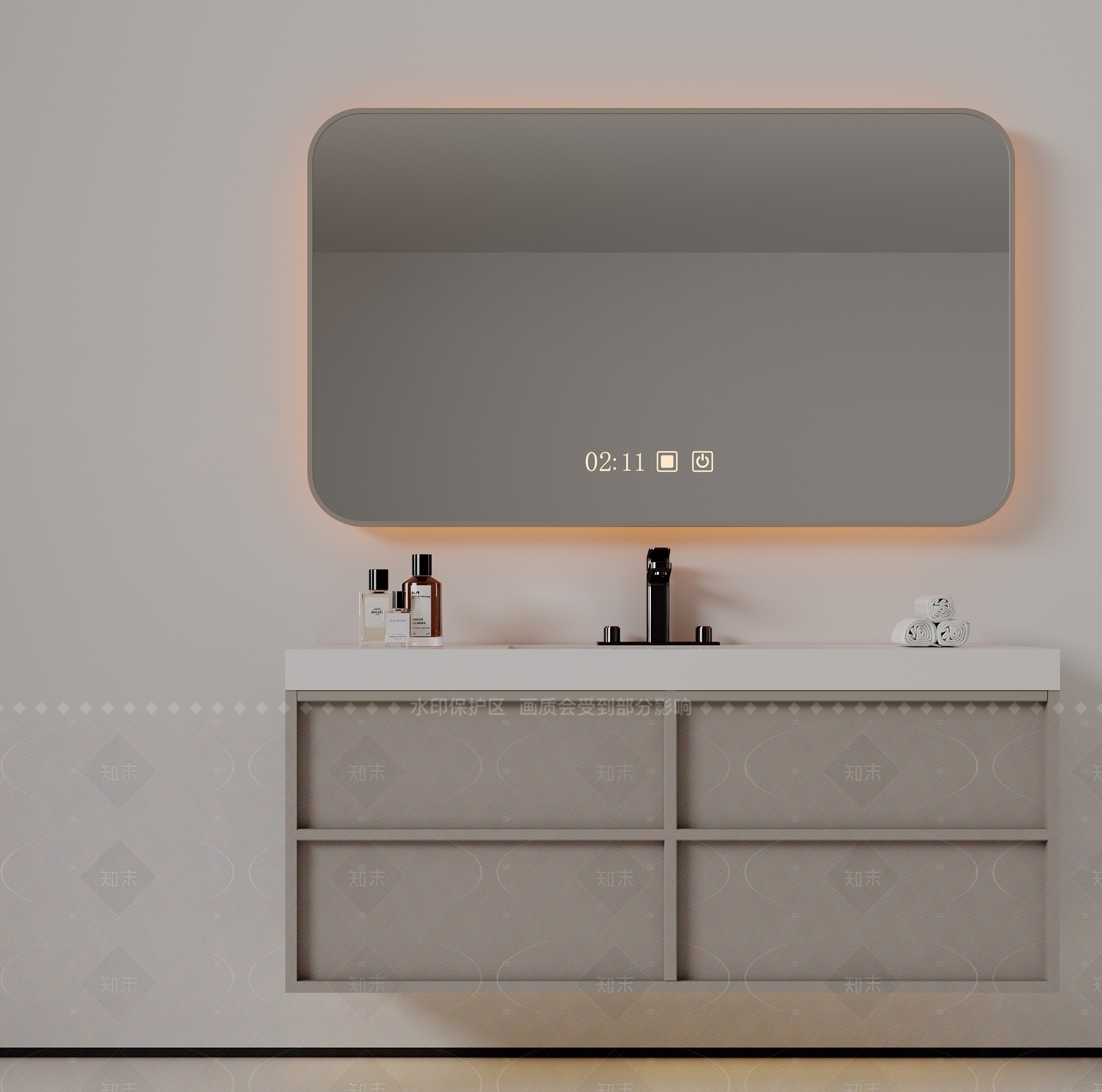 洗手台3D模型下载【ID:1206340697】