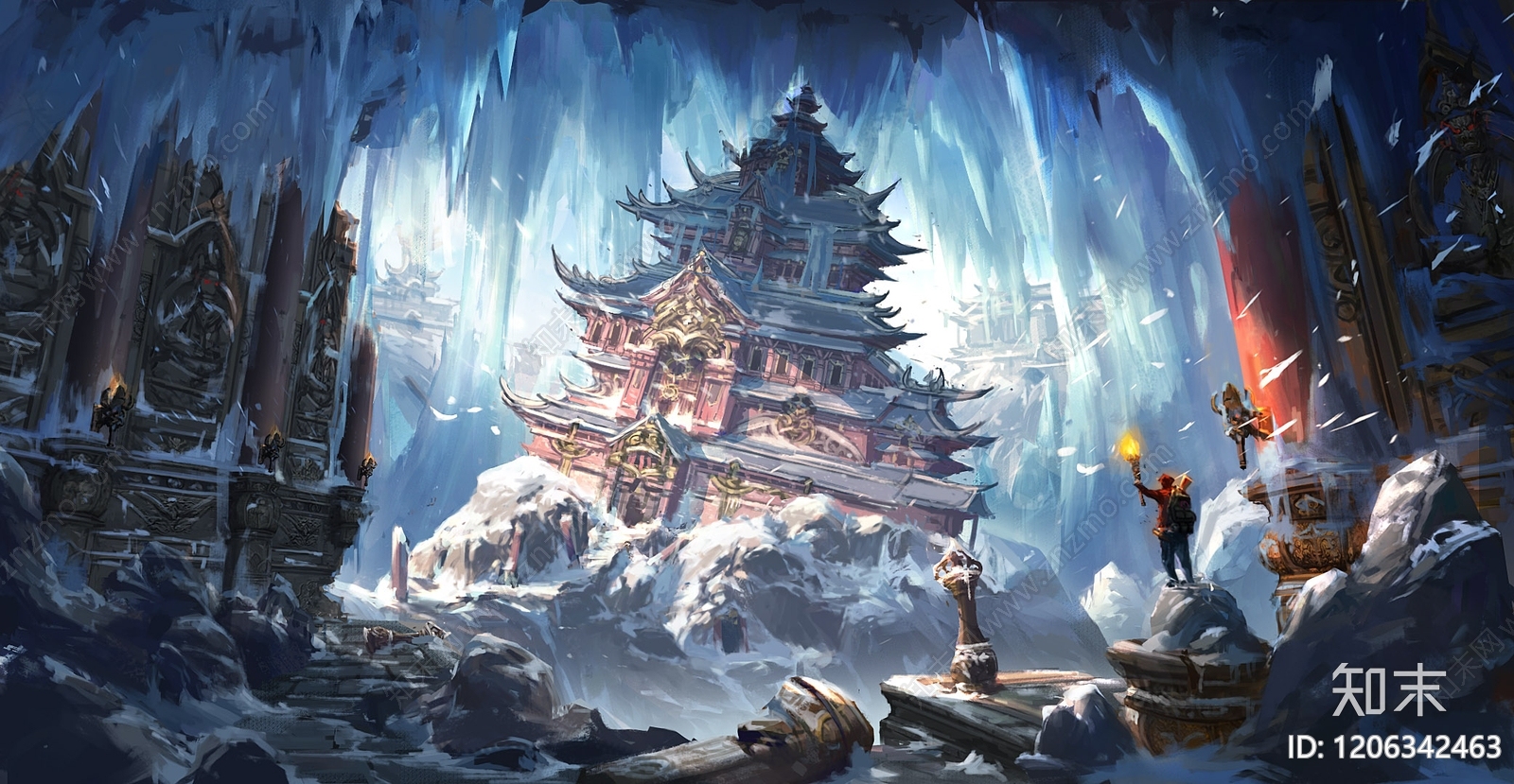 建筑群高清贴图材质