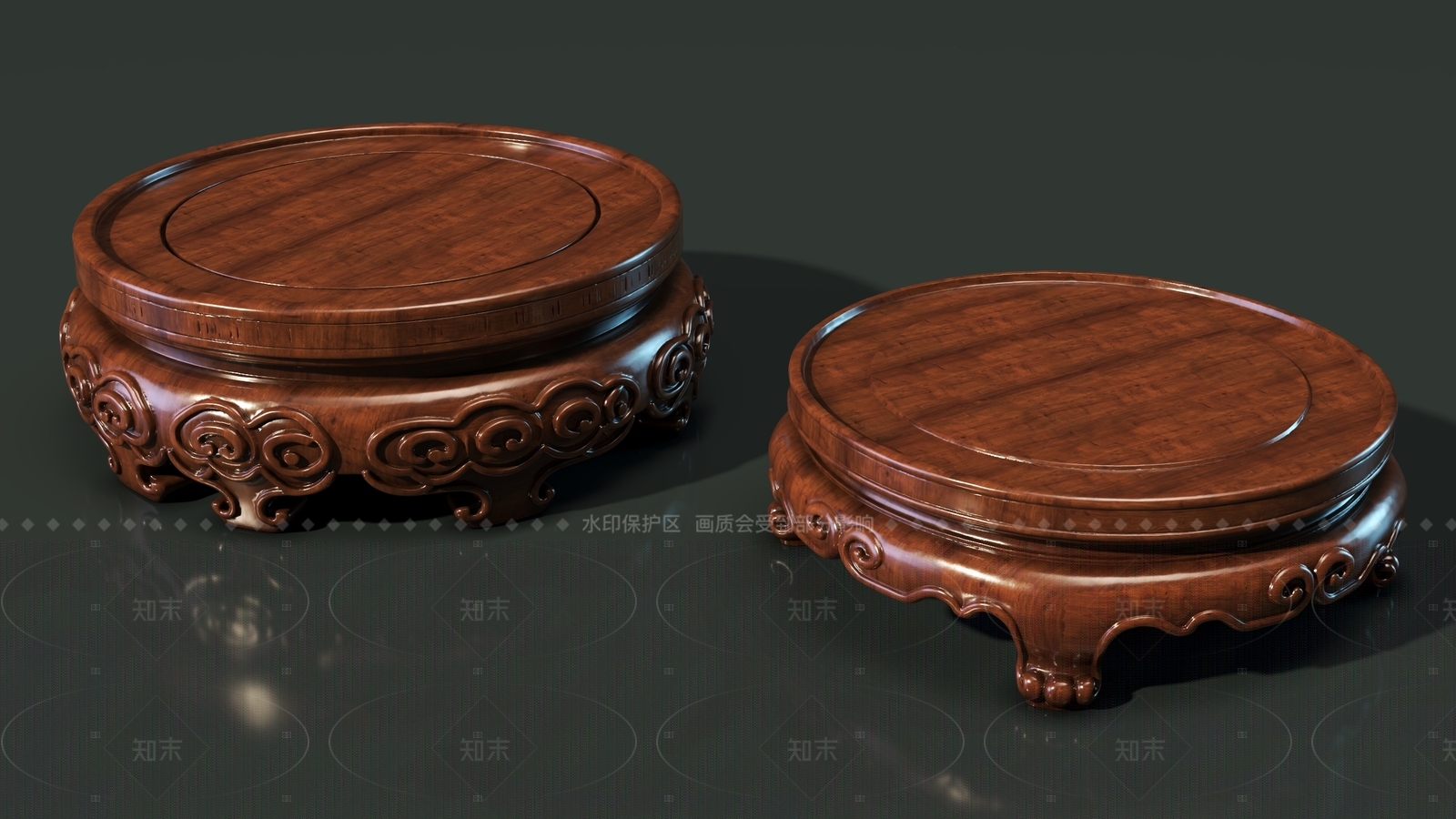 置物架3D模型下载【ID:1206346677】