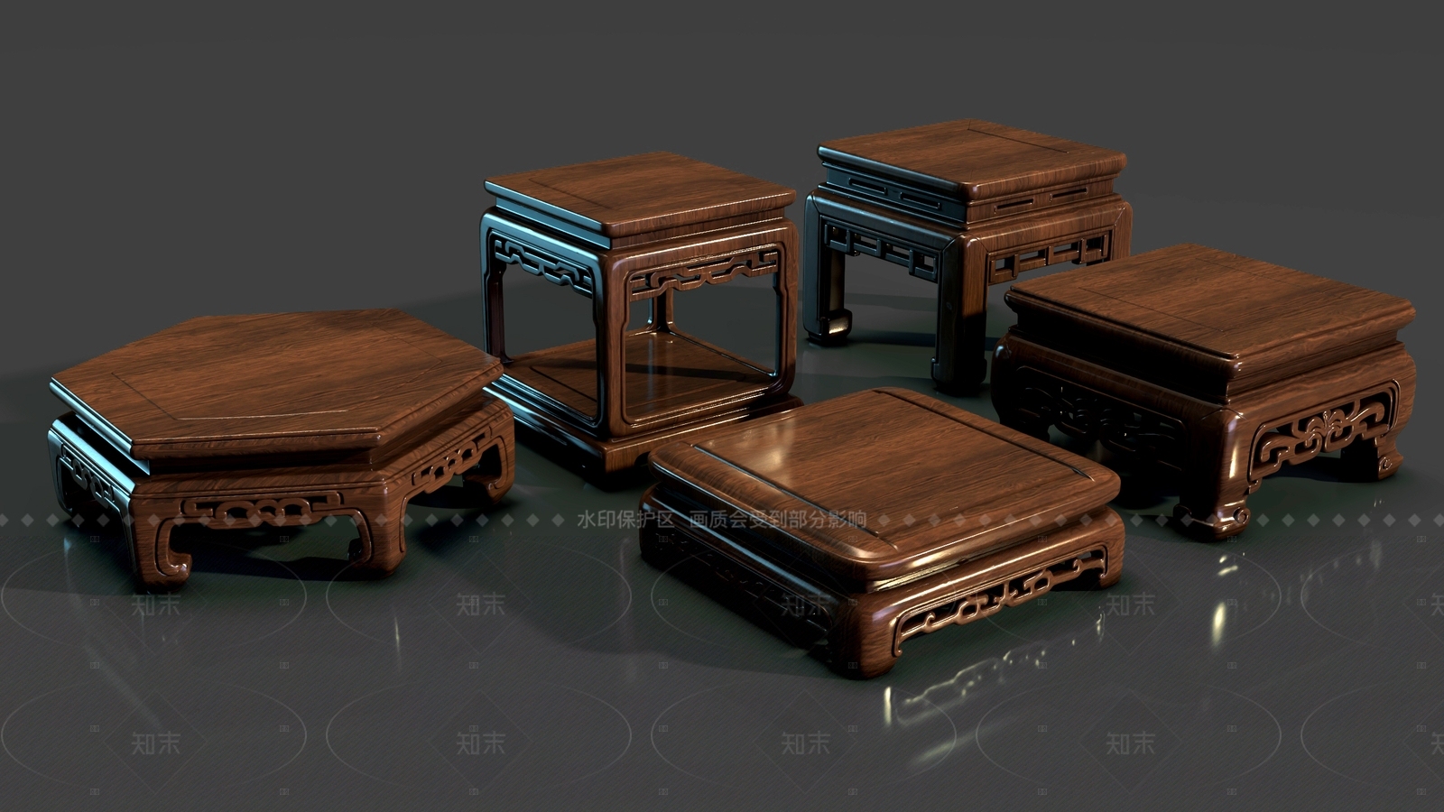 新中式中式其他家具3D模型下载【ID:1206346760】