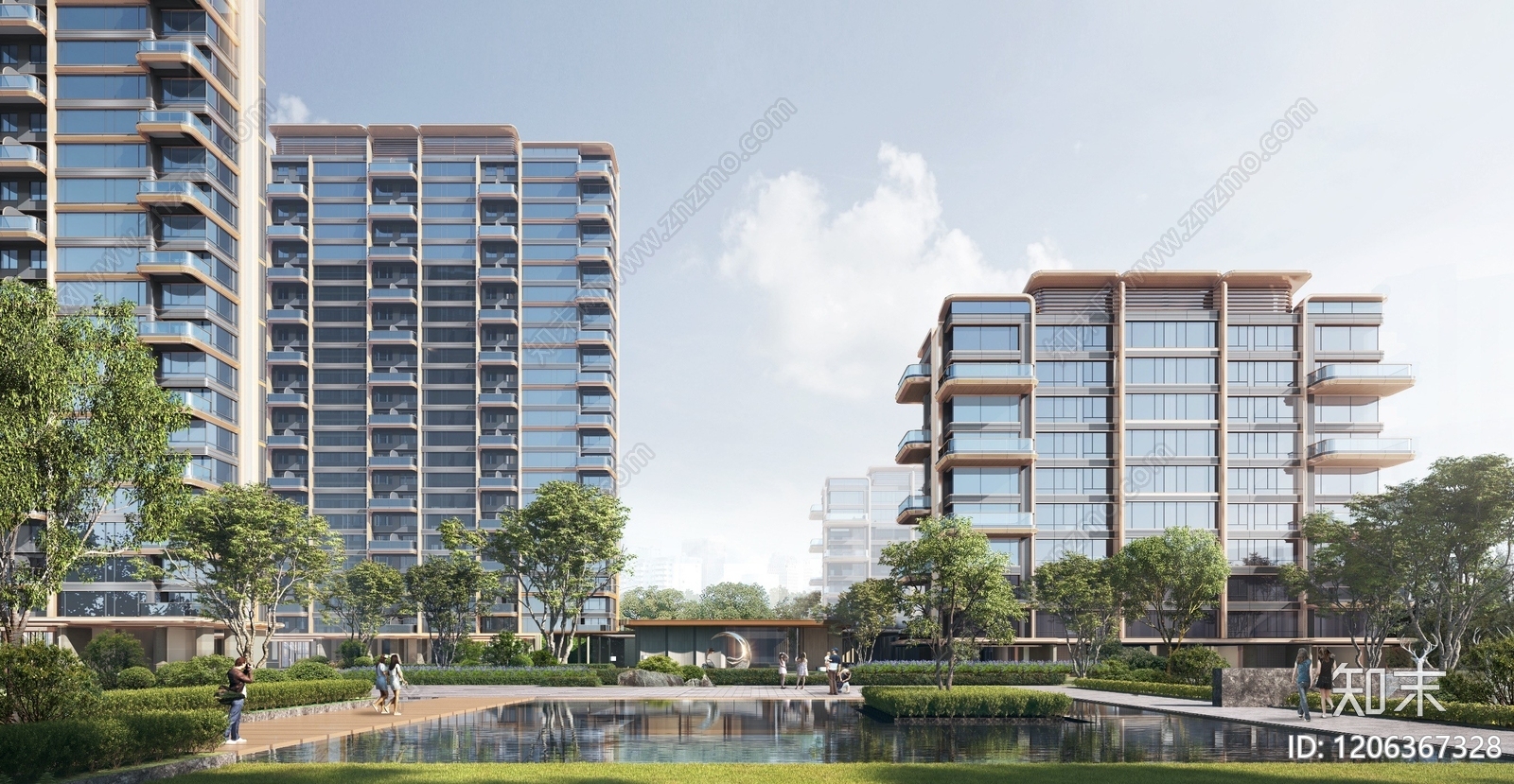 现代轻奢其他居住建筑下载【ID:1206367328】