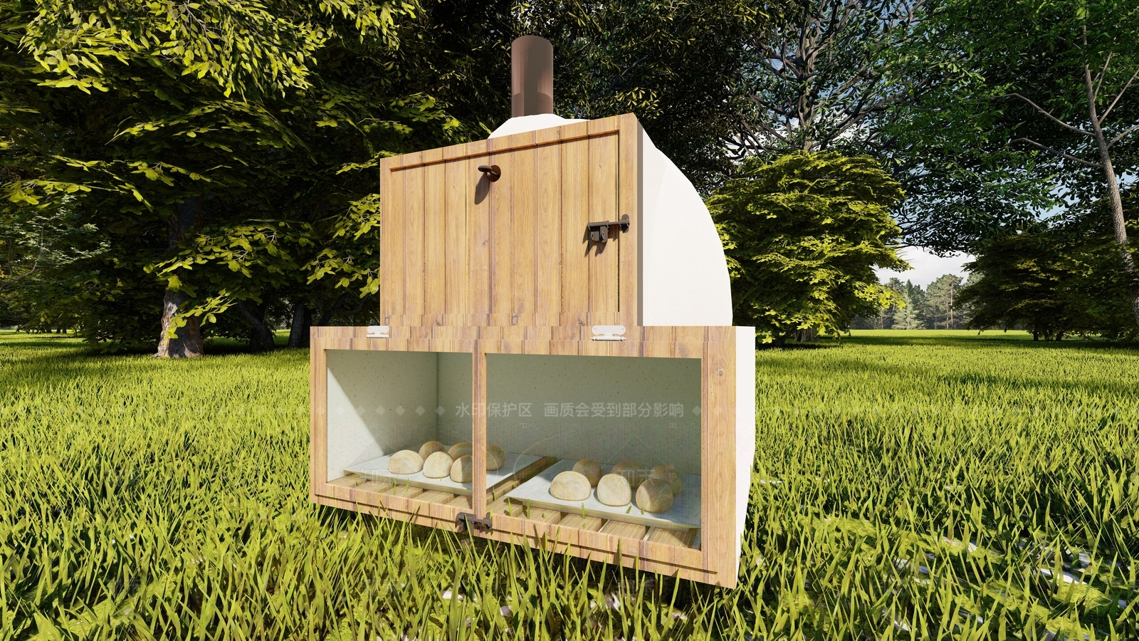 现代其他户外家具SU模型下载【ID:1206696273】