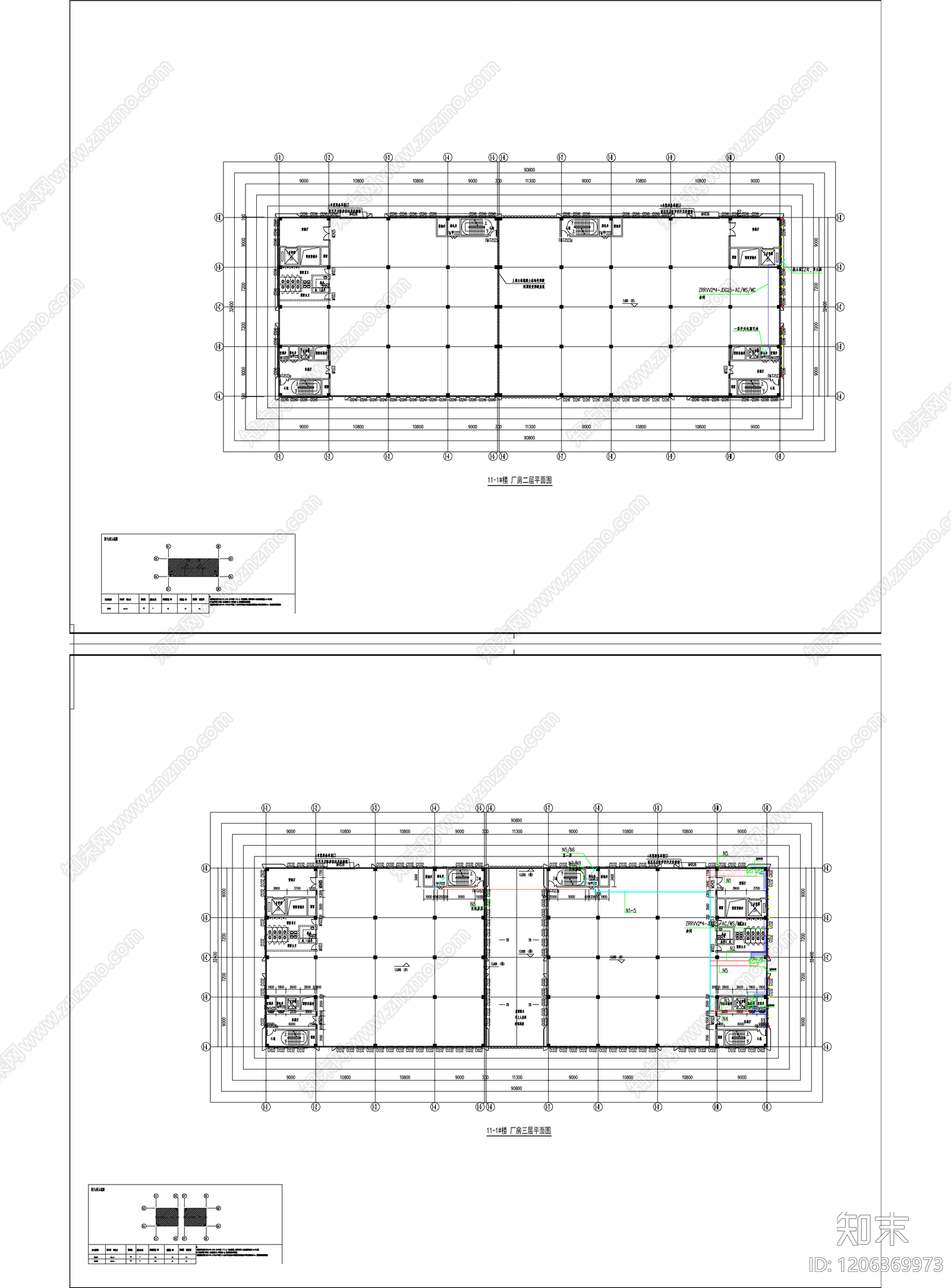 电气图cad施工图下载【ID:1206369973】
