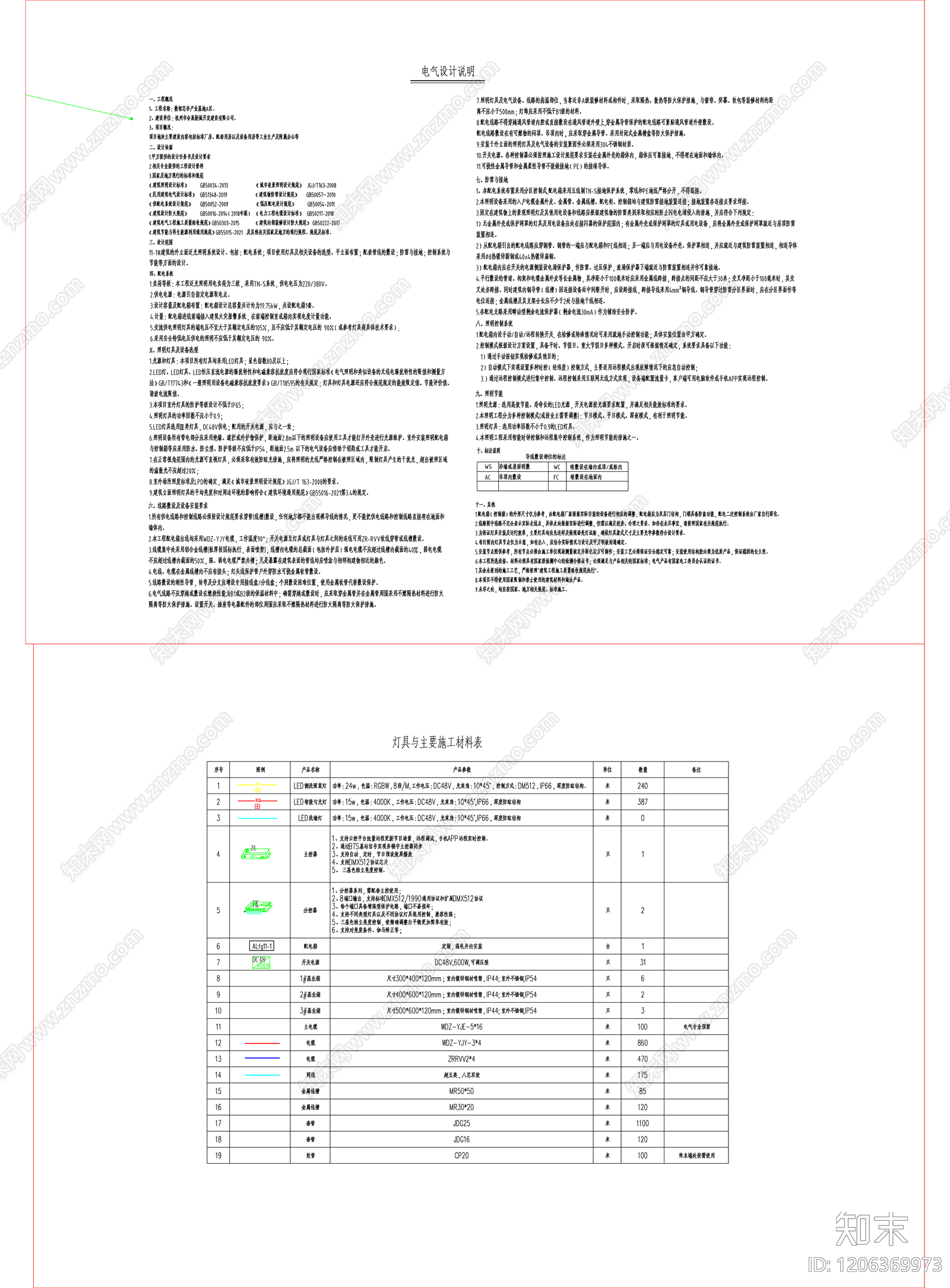 电气图cad施工图下载【ID:1206369973】