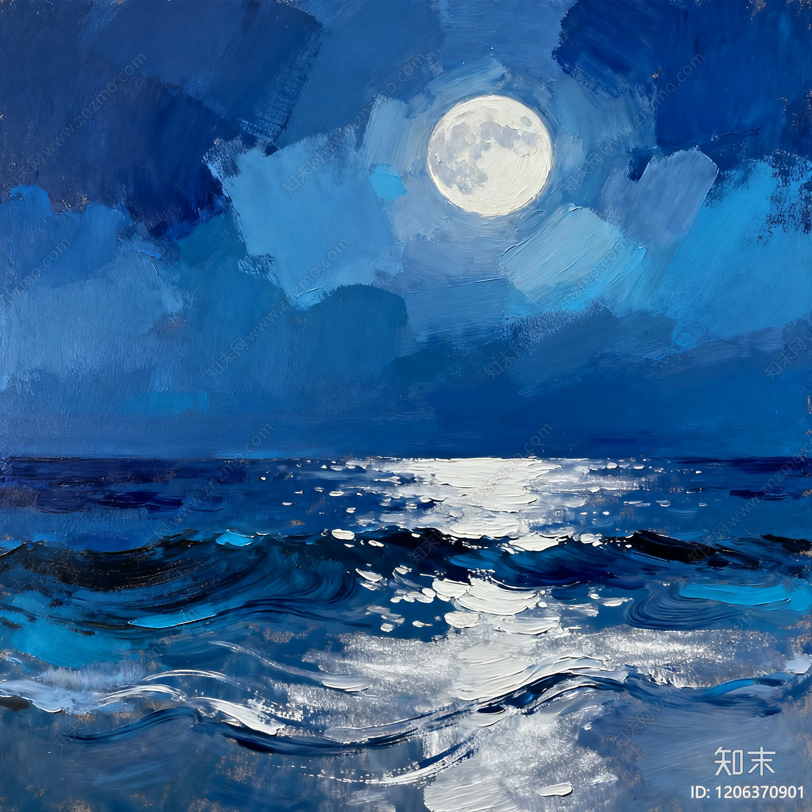 现代抽象画贴图下载【ID:1206370901】