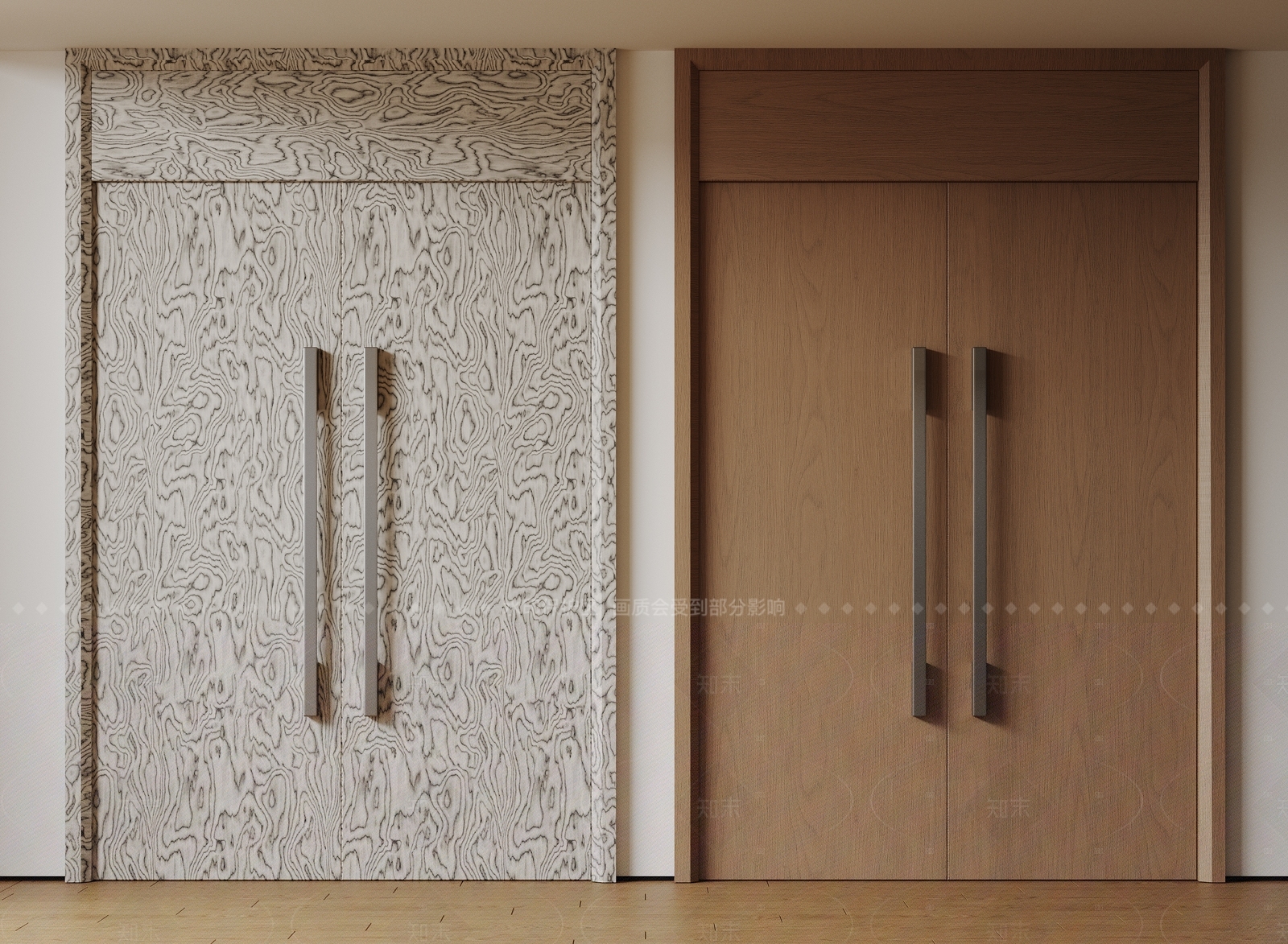 现代中古双开门3D模型下载【ID:1206381816】