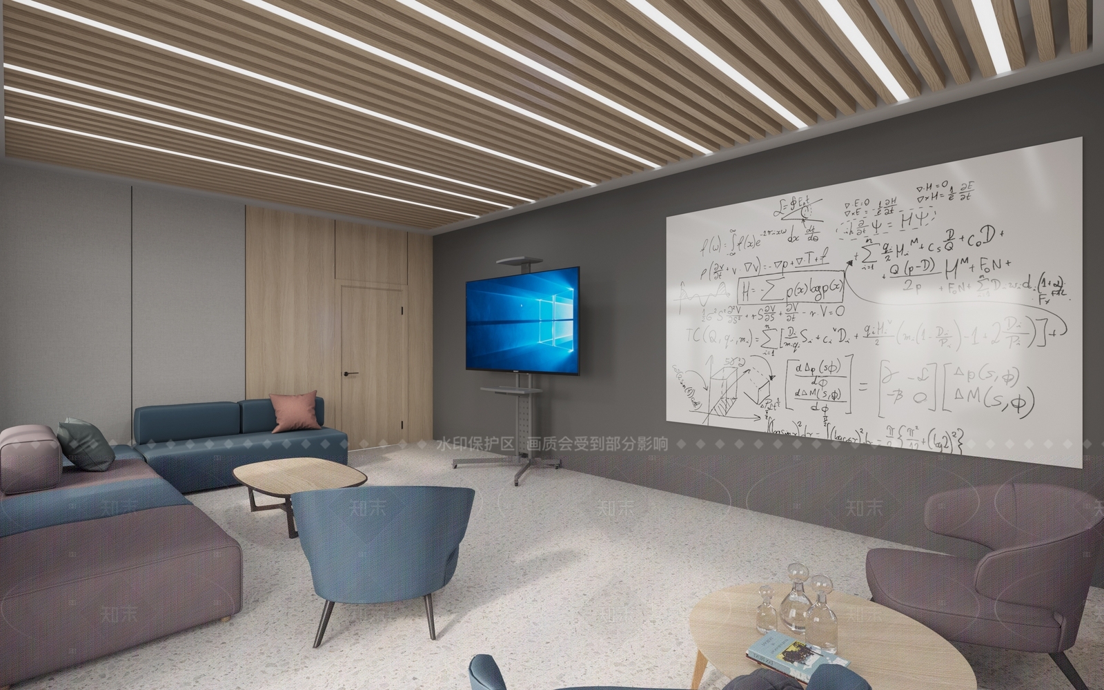 现代其他办公空间3D模型下载【ID:1206412746】