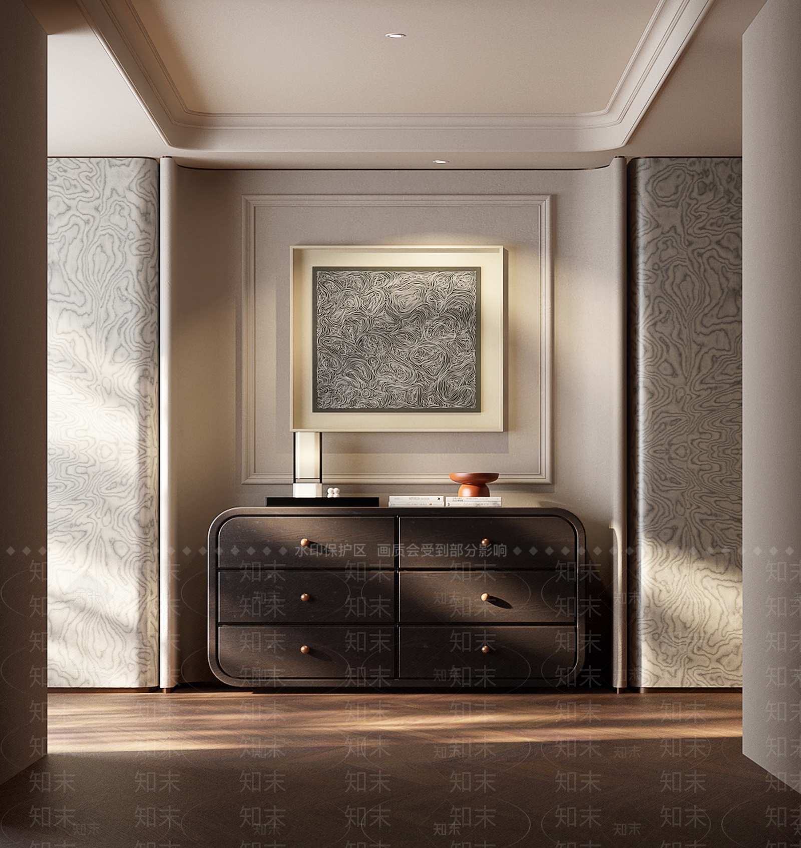 现代意式玄关3D模型下载【ID:1206411006】