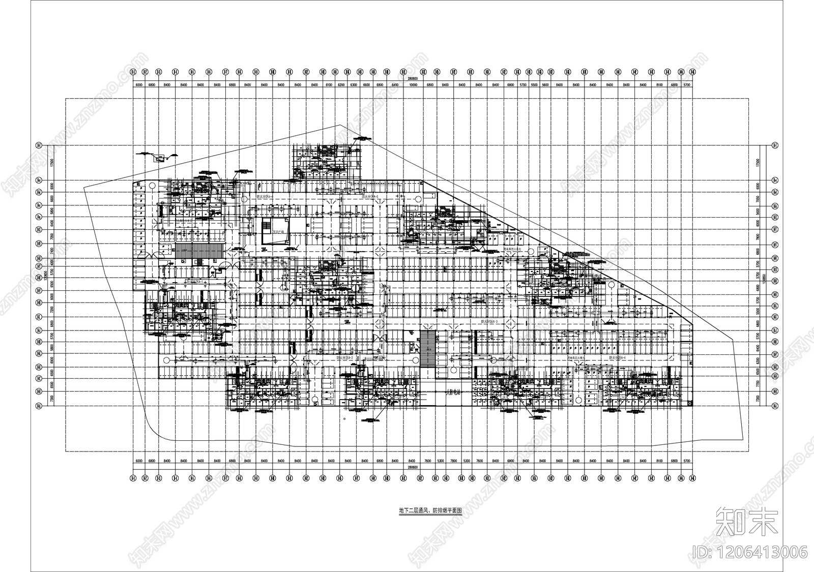 通风系统施工图下载【ID:1206413006】