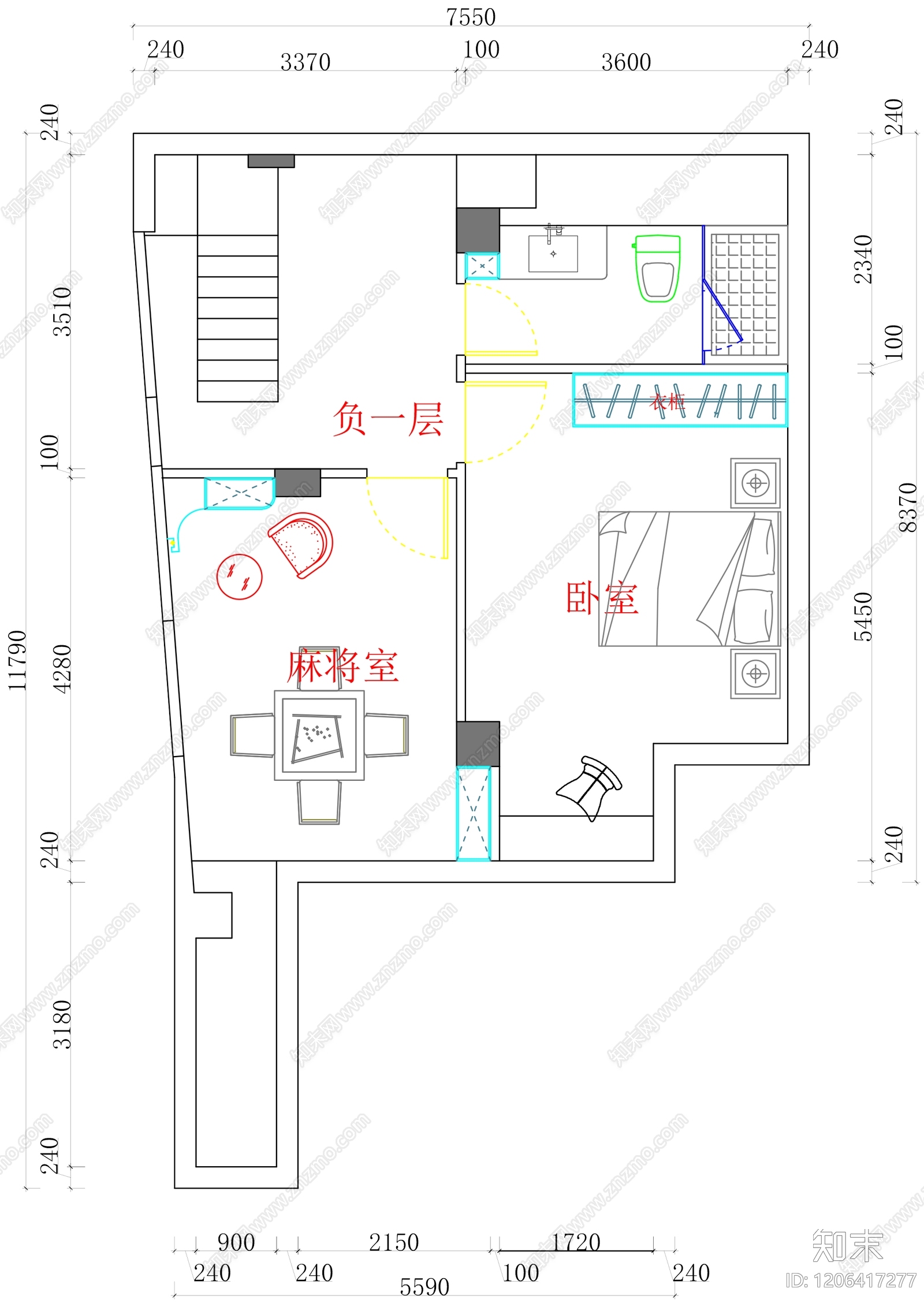 景观平面图cad施工图下载【ID:1206417277】