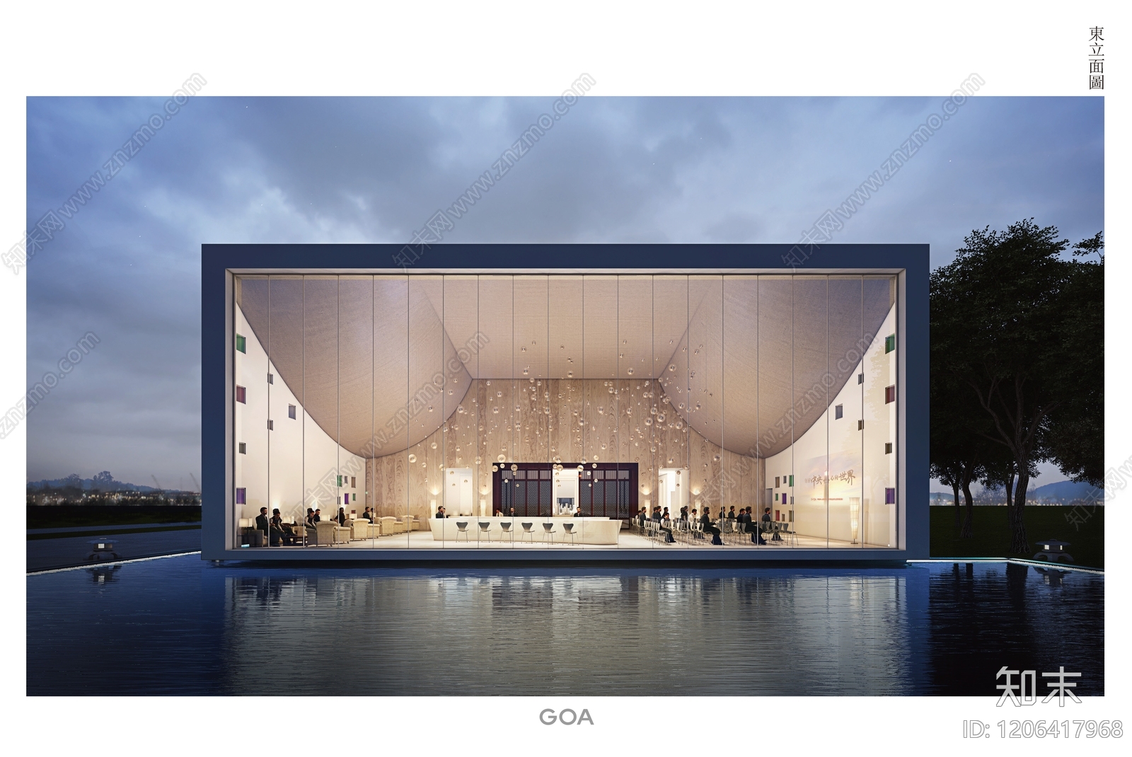 现代新中式其他公共建筑下载【ID:1206417968】