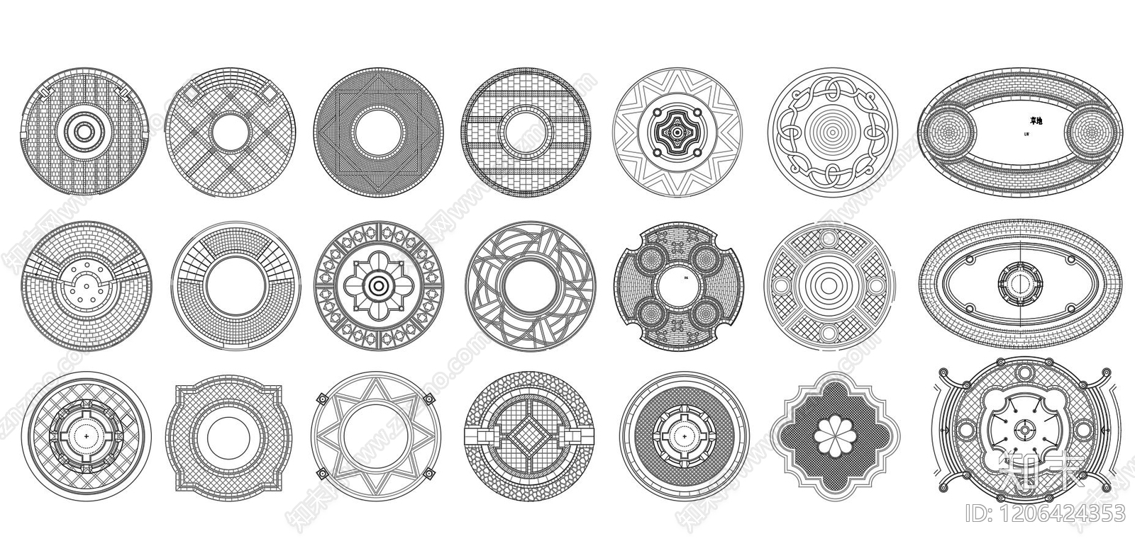 石材铺装施工图下载【ID:1206424353】