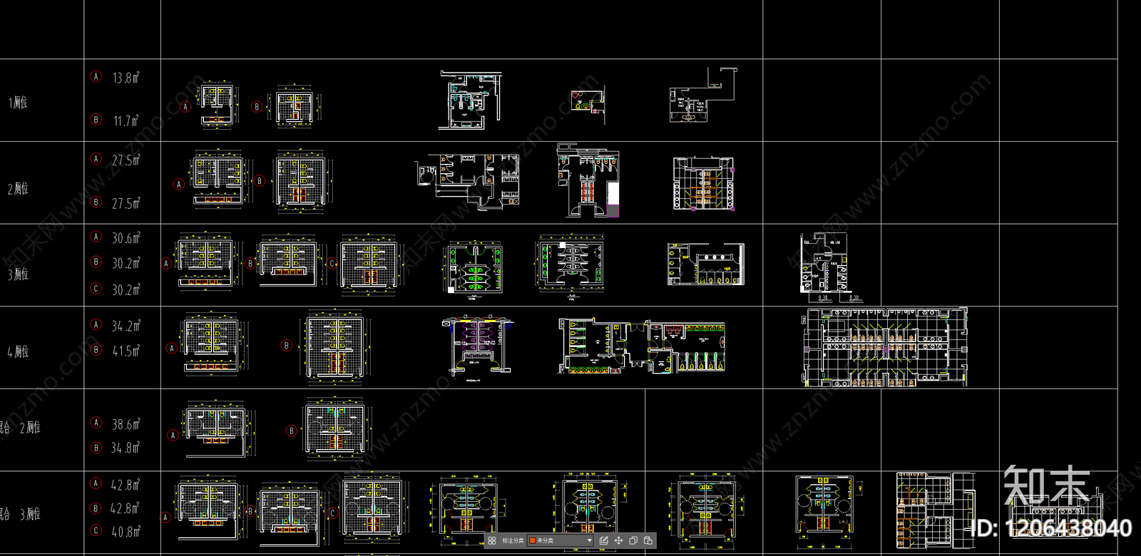 工装综合图库施工图下载【ID:1206438040】