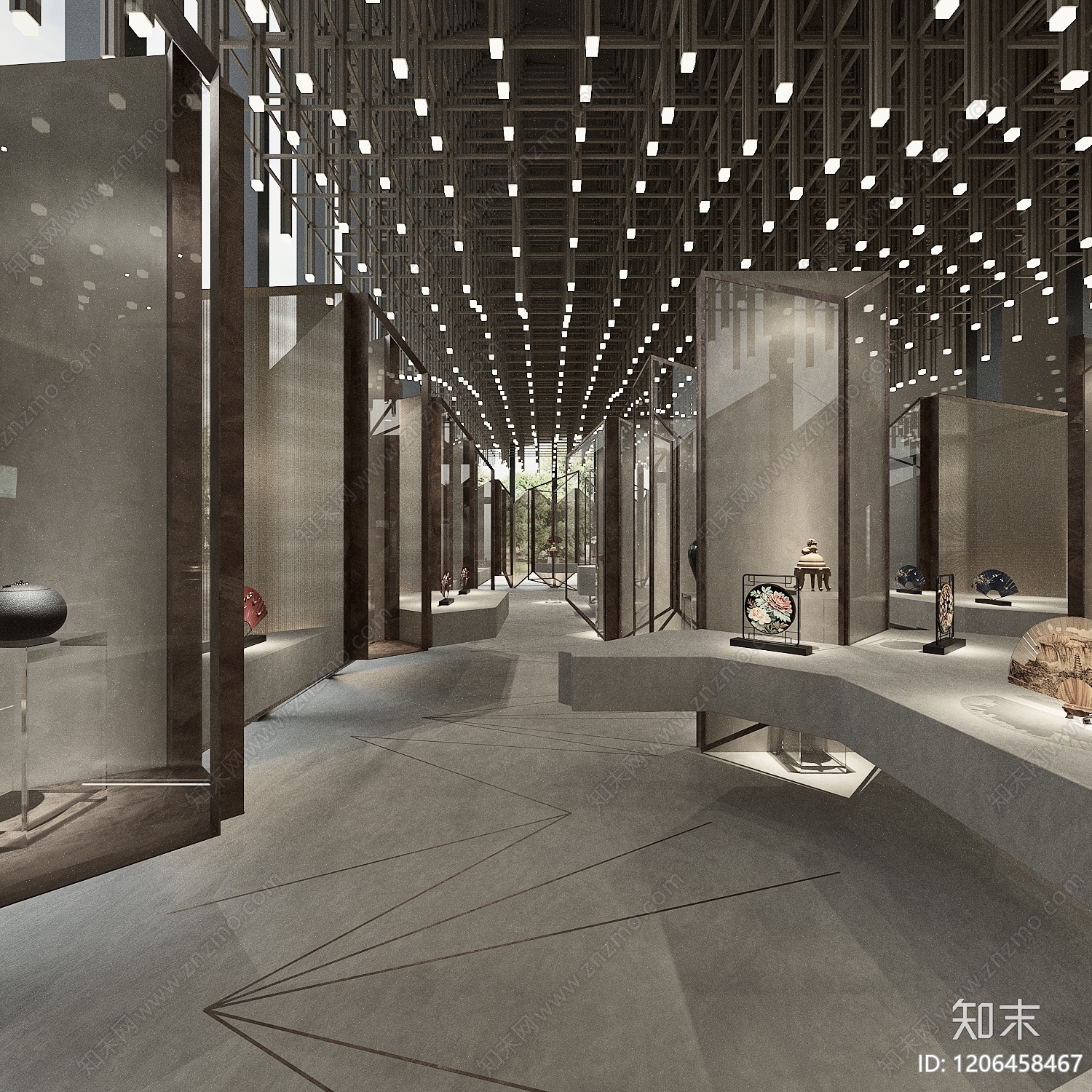 现代工业博物馆施工图下载【ID:1206458467】