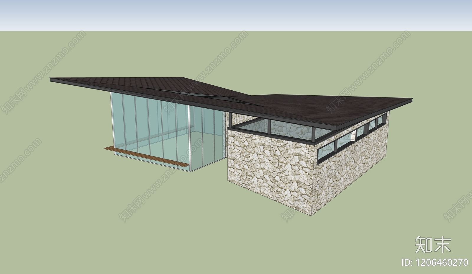 现代驿站施工图下载【ID:1206460270】