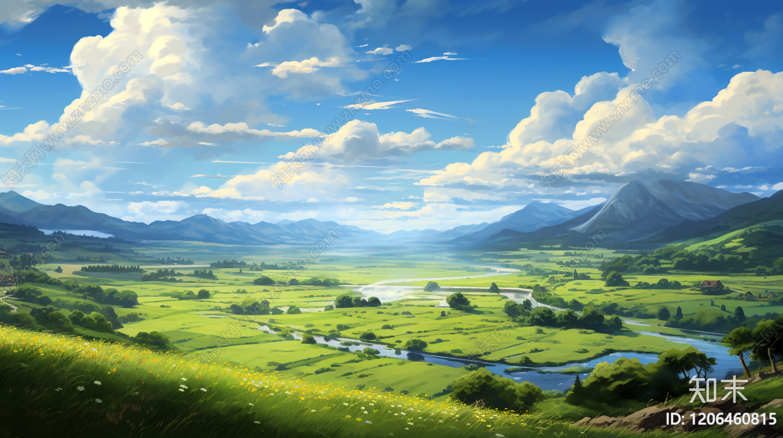 新中式中式其他屏幕贴图下载【ID:1206460815】