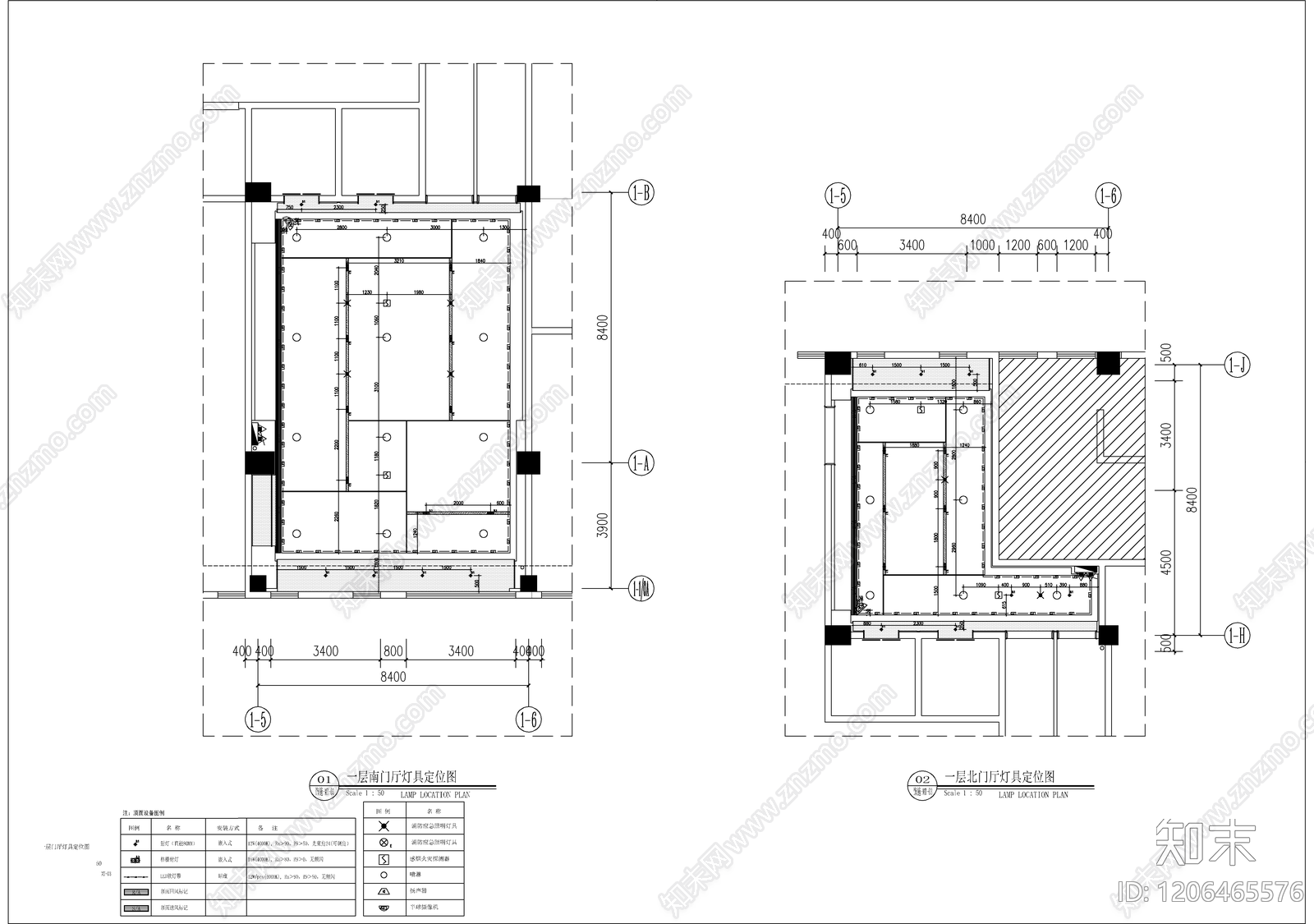 现代超市cad施工图下载【ID:1206465576】