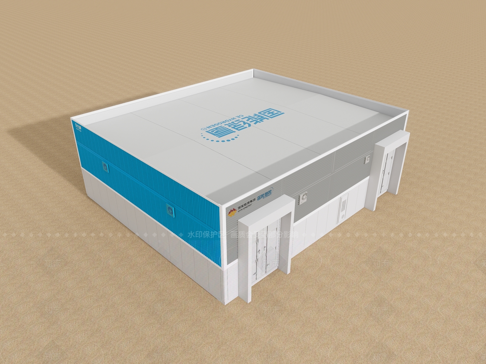 现代其他公共建筑SU模型下载【ID:1206477310】