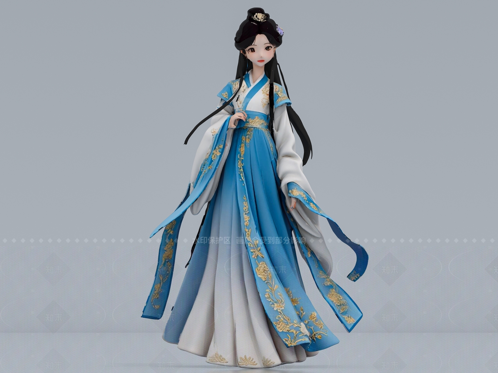 女人3D模型下载【ID:1206478851】