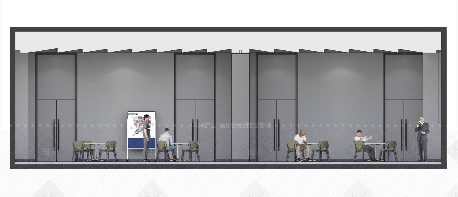 现代简约其他文化空间SU模型下载【ID:1206485829】