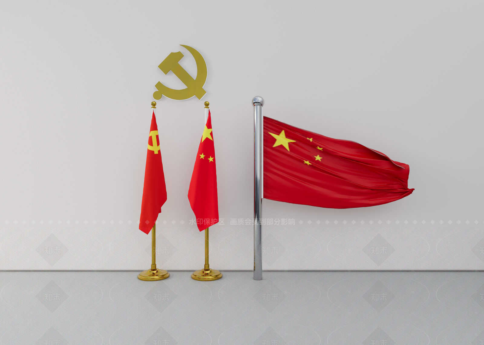 现代摆件组合SU模型下载【ID:1206500566】