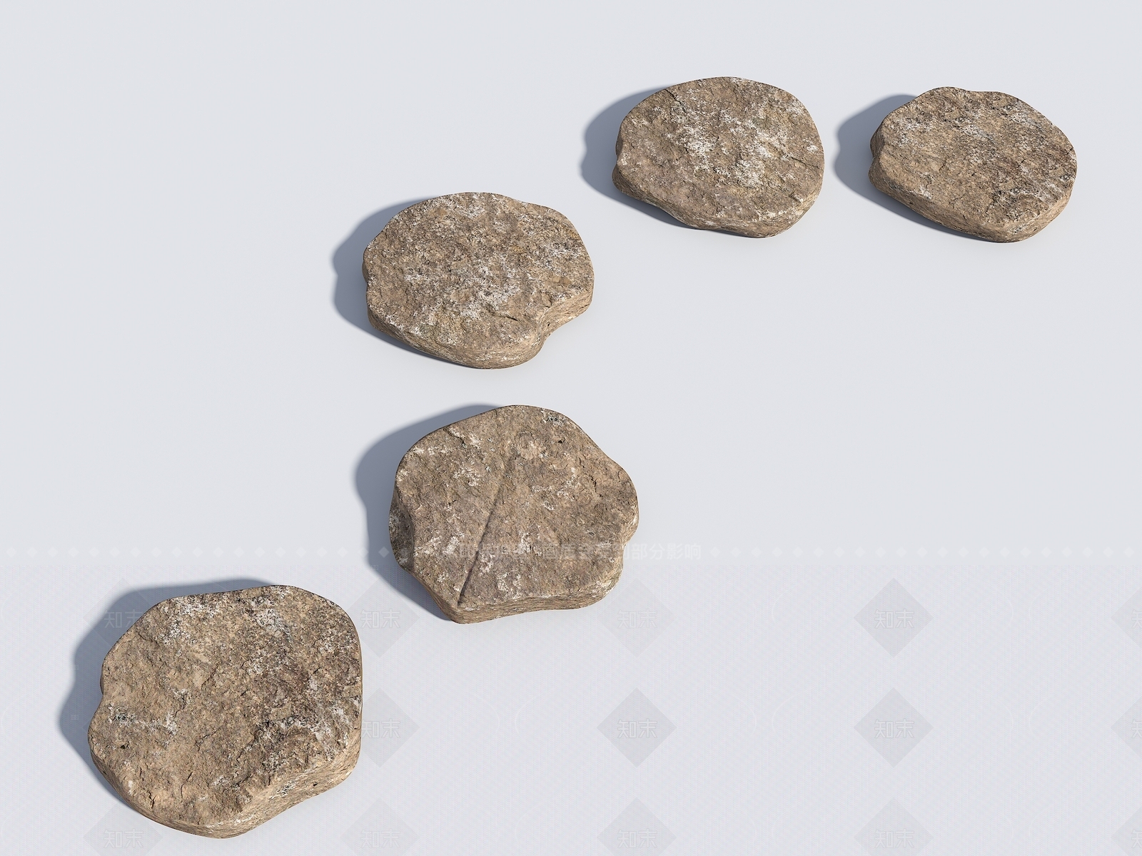 现代新中式其他铺装3D模型下载【ID:1206504434】