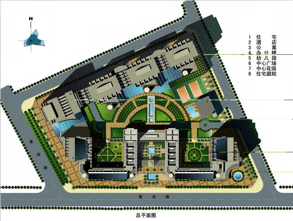 城市广场建筑设计方案及CAD扩初cad施工图下载【ID:168109121】