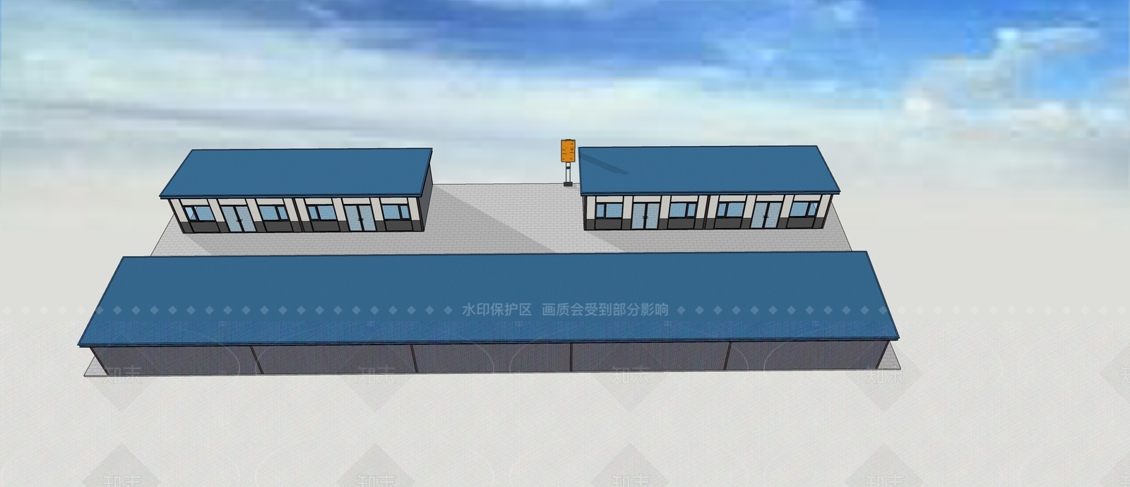 现代其他店铺SU模型下载【ID:1206520819】