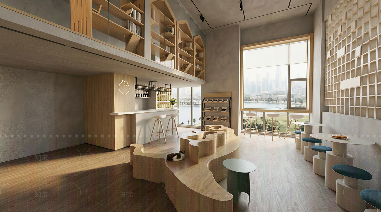 现代宠物店SU模型下载【ID:1206539551】