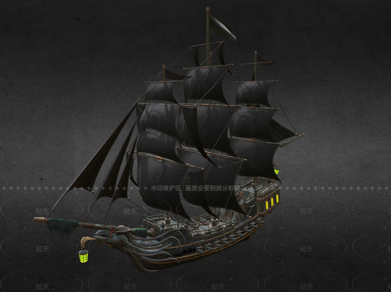 船3D模型下载【ID:1206540794】