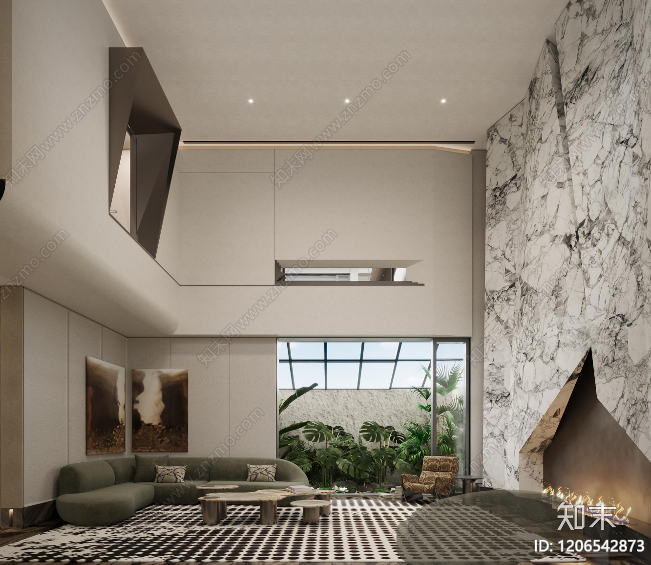 现代别墅下载【ID:1206542873】