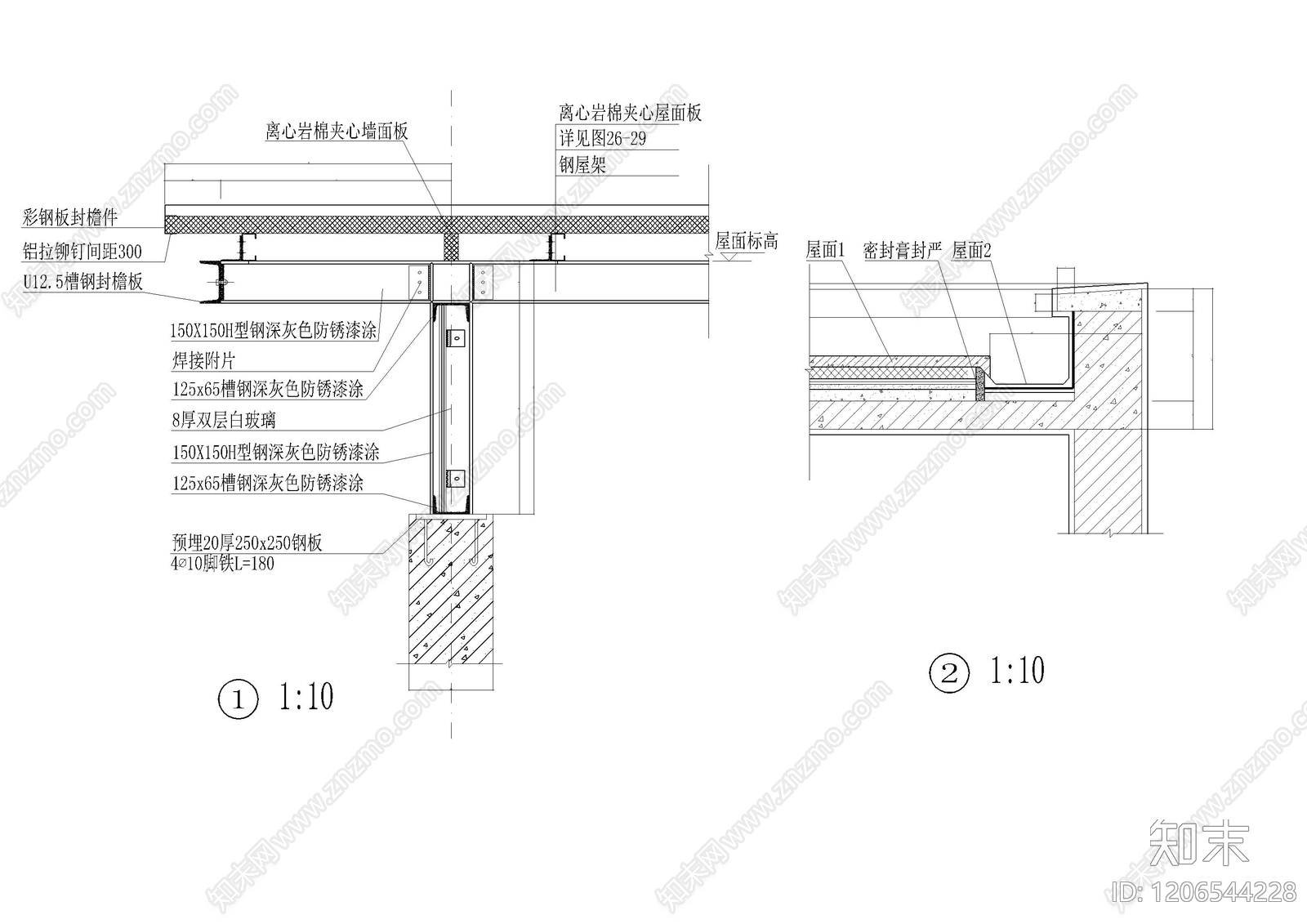 现代公厕cad施工图下载【ID:1206544228】