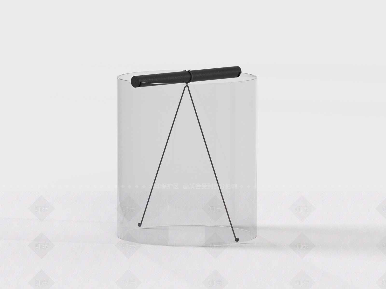 现代极简台灯3D模型下载【ID:1206553031】