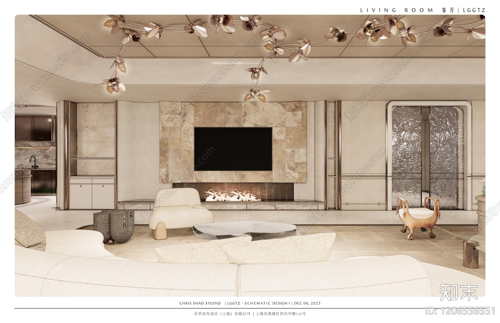 现代美式别墅下载【ID:1206556551】