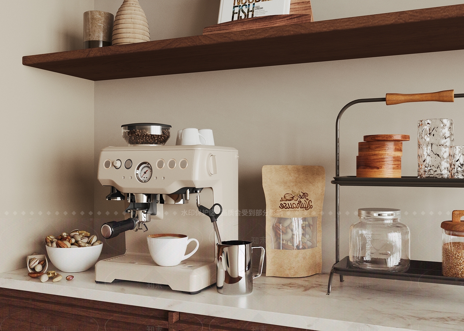 咖啡机3D模型下载【ID:1206558012】