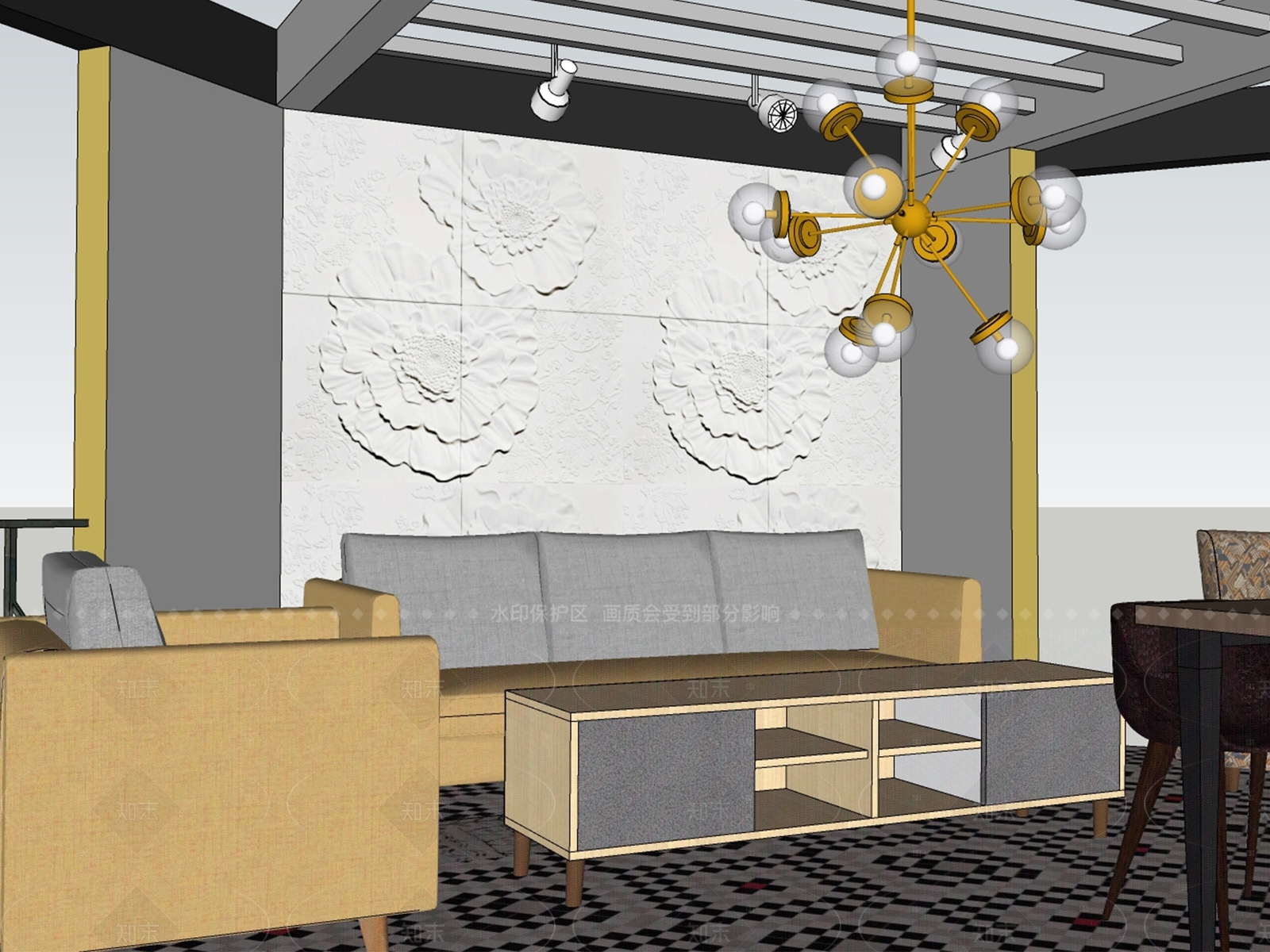 工业其他店铺SU模型下载【ID:1206559333】