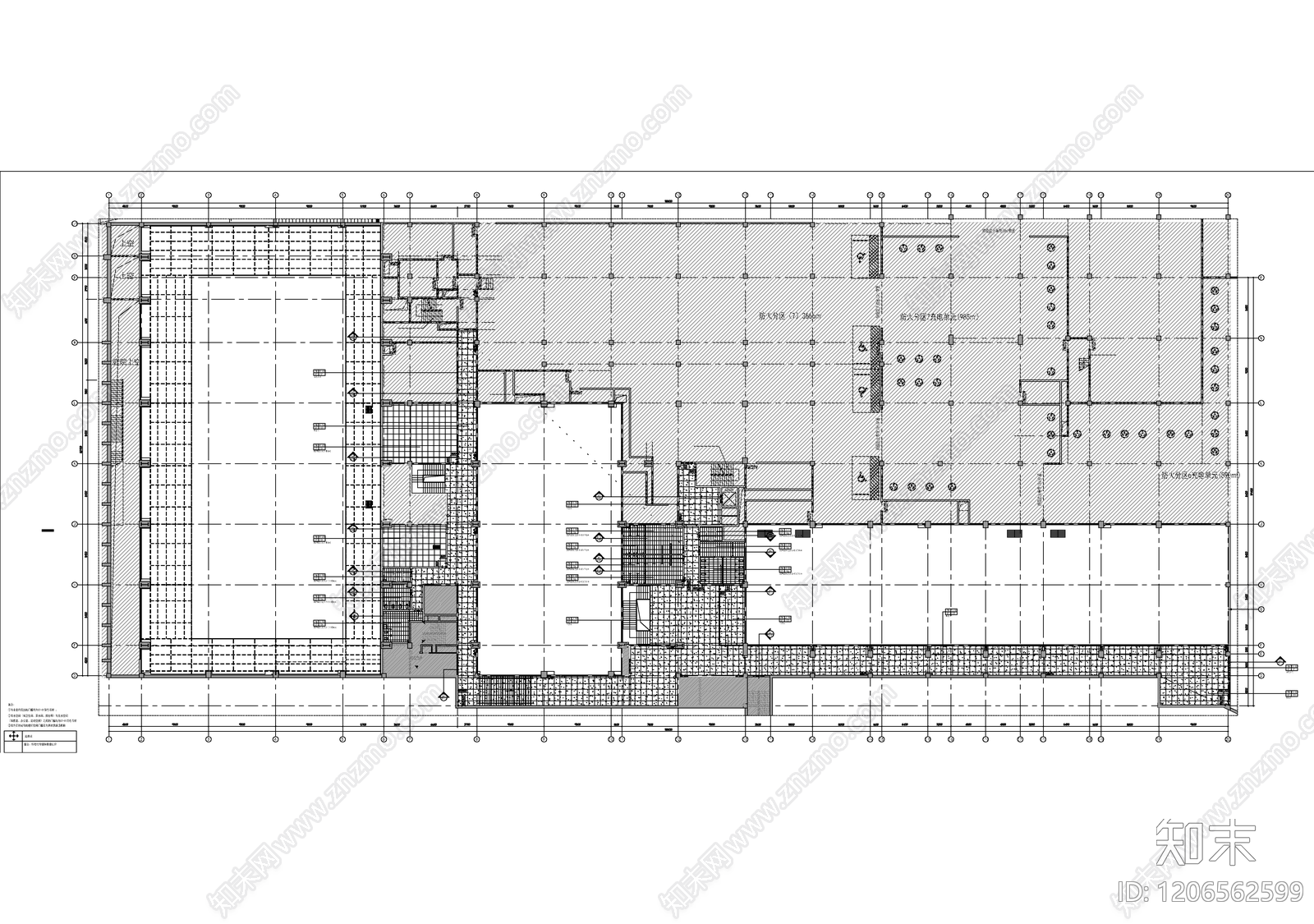 现代学校cad施工图下载【ID:1206562599】