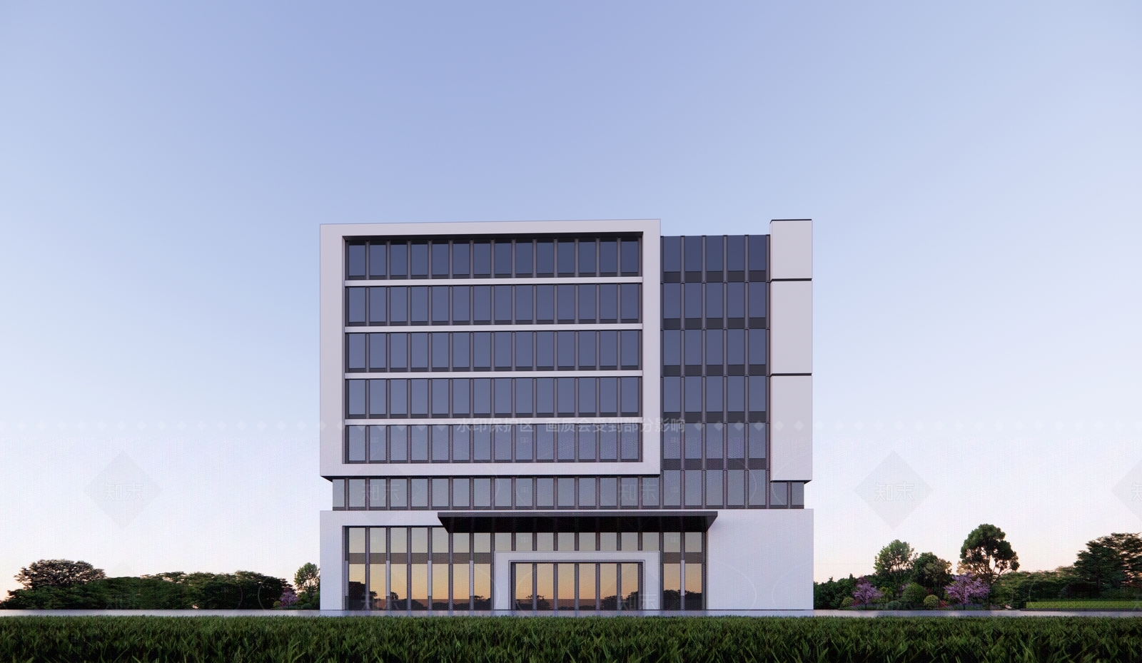 现代简约其他商业建筑SU模型下载【ID:1206571956】
