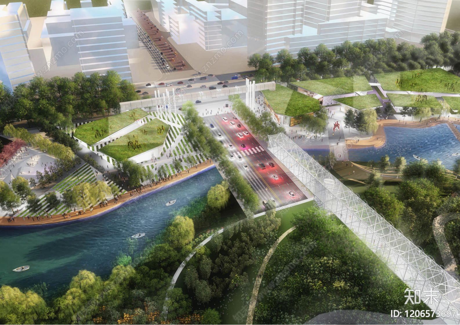 现代主题公园景观下载【ID:1206573697】