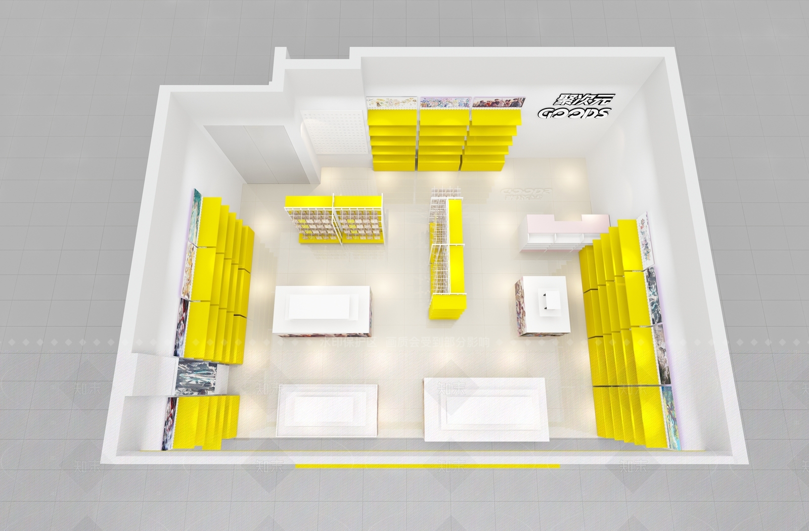 现代其他商业空间3D模型下载【ID:1206575215】
