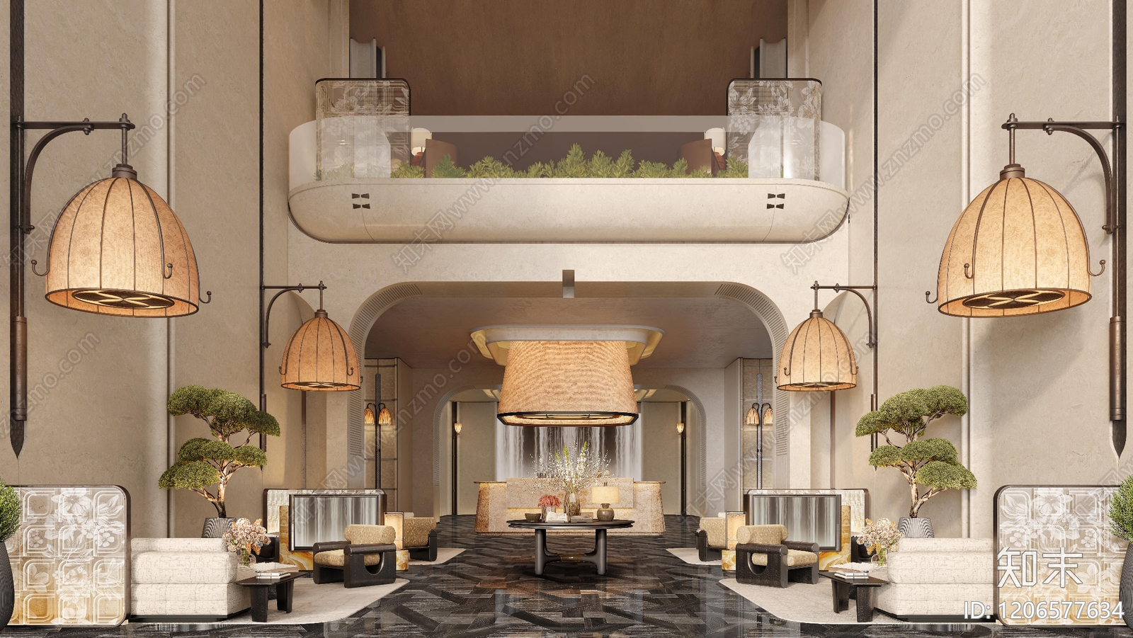 现代住宅公区下载【ID:1206577634】