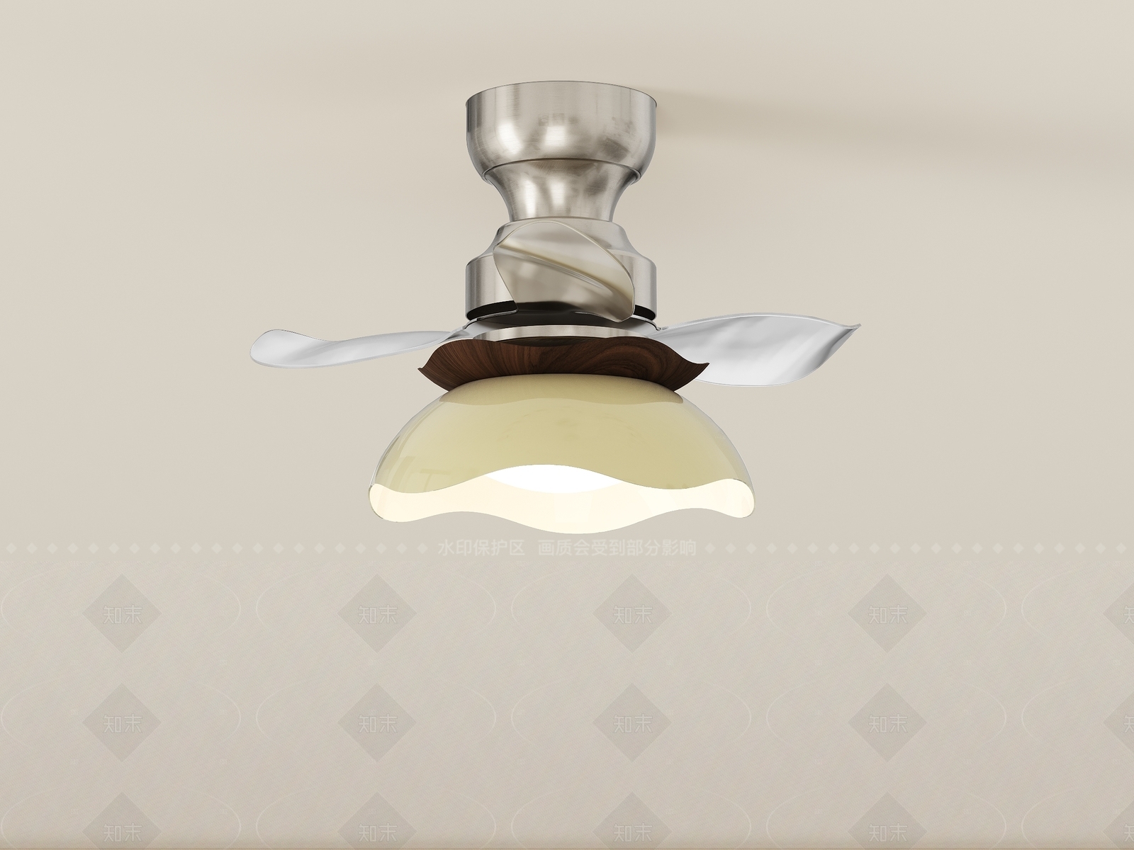 侘寂中古其他灯具SU模型下载【ID:1206578709】