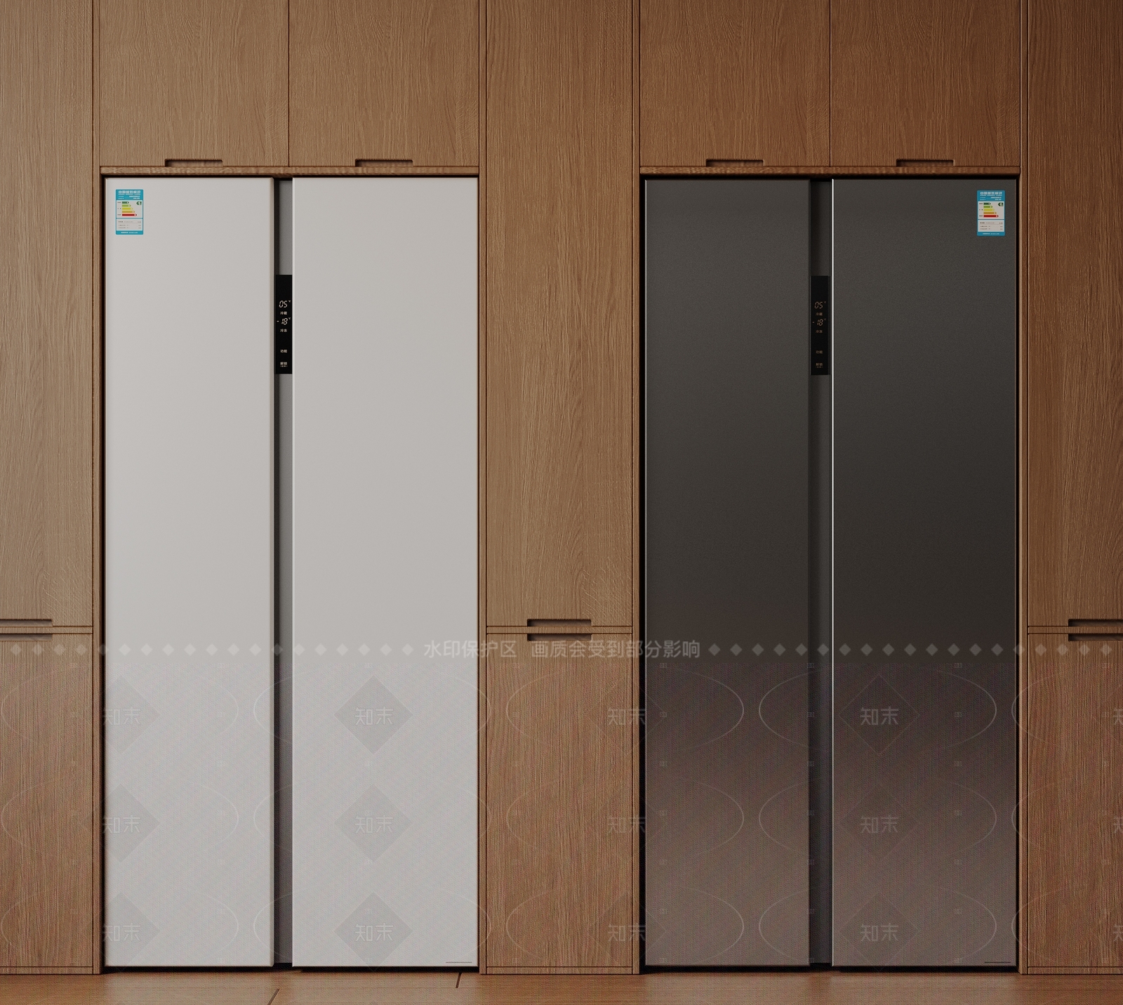 冰箱3D模型下载【ID:1206595566】
