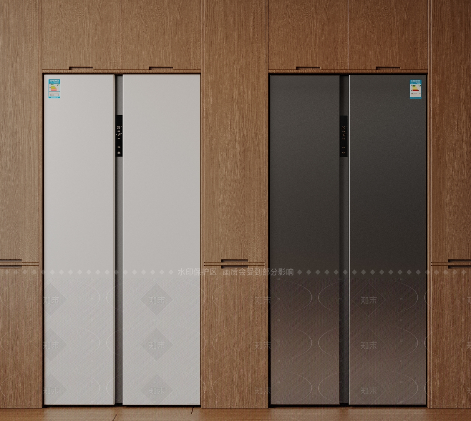 冰箱SU模型下载【ID:1206595558】