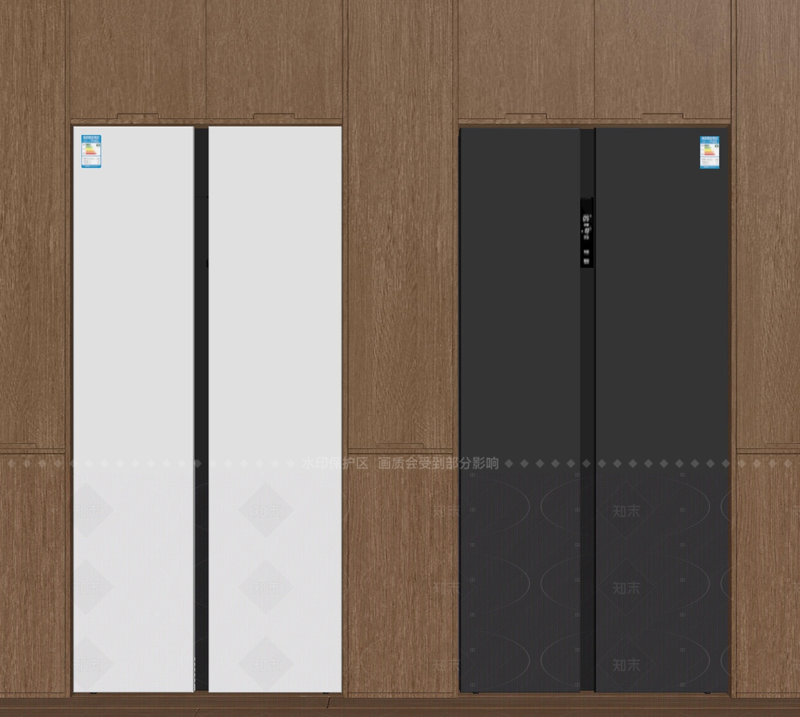 冰箱SU模型下载【ID:1206595558】