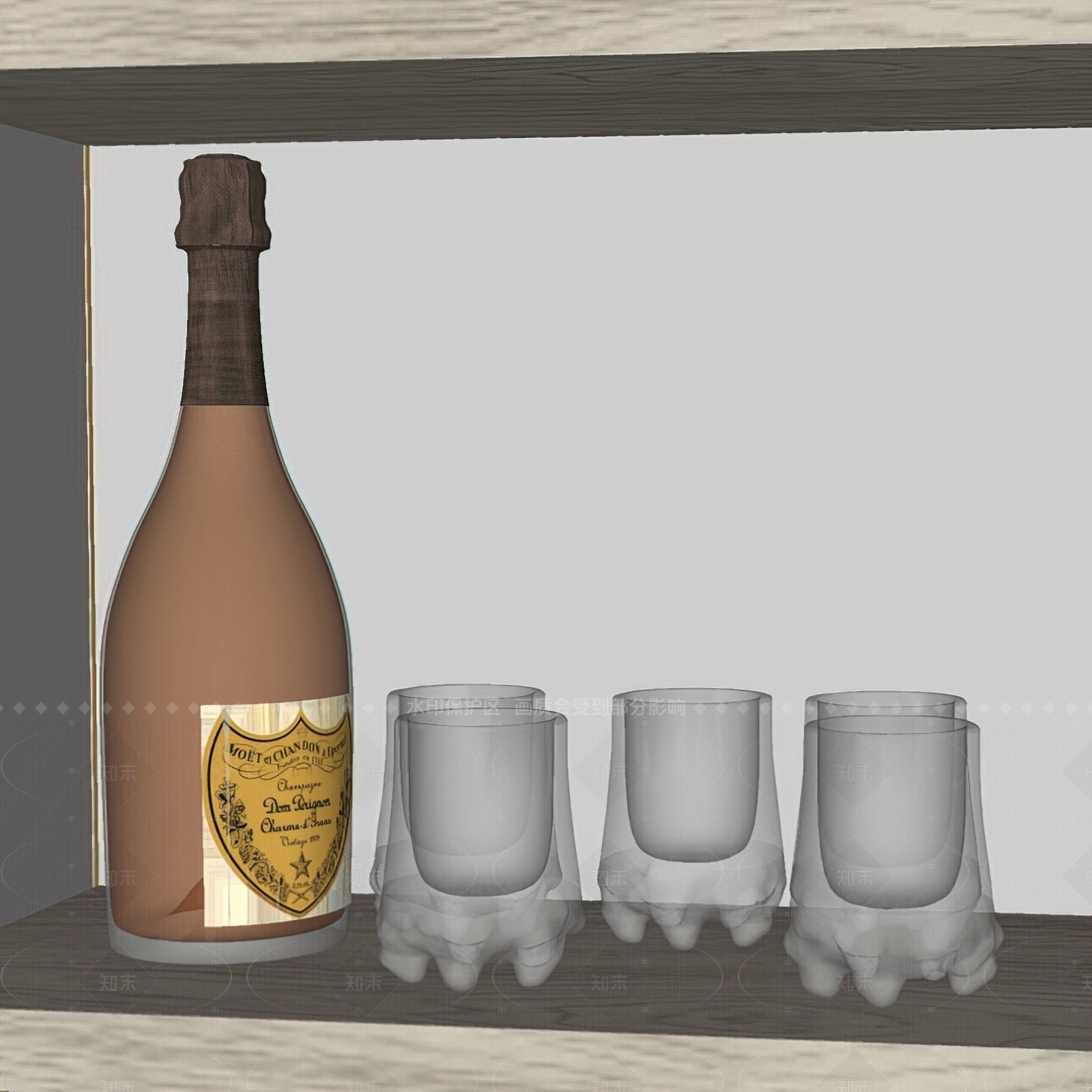 酒具SU模型下载【ID:1206601216】