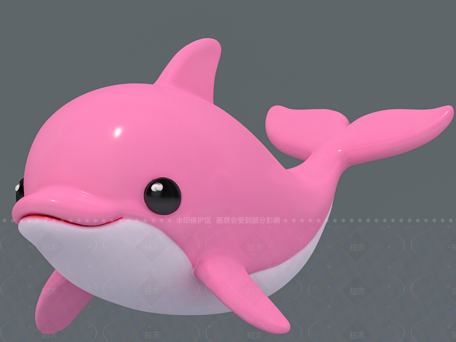 水生类动物3D模型下载【ID:1206602917】