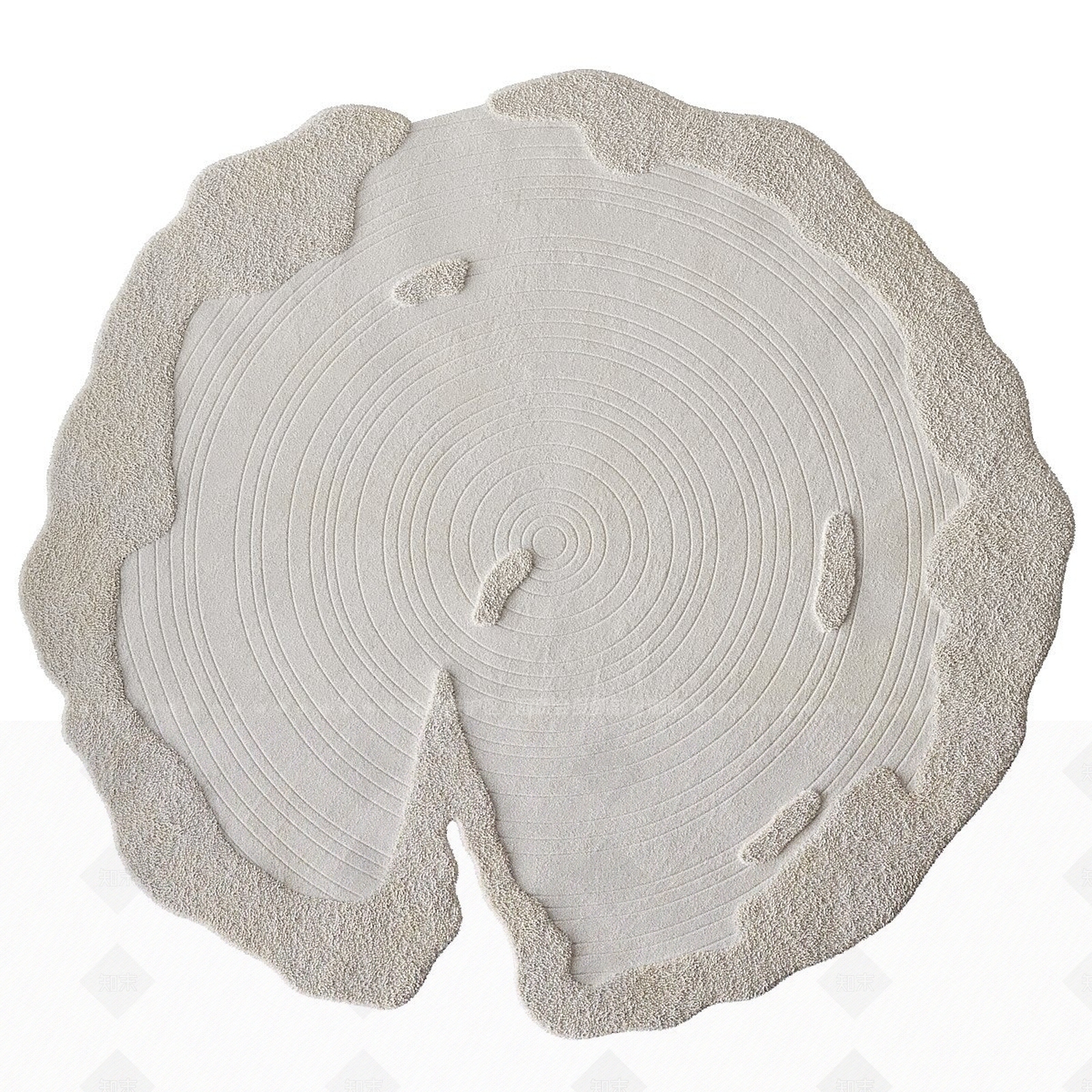 现代法式儿童地毯3D模型下载【ID:1206614773】