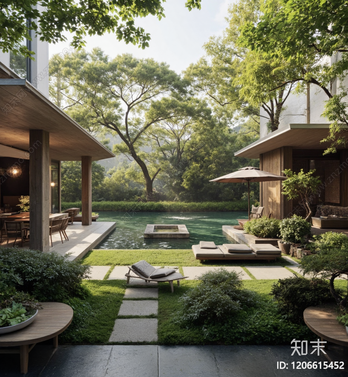 现代其它外景贴图下载【ID:1206615452】