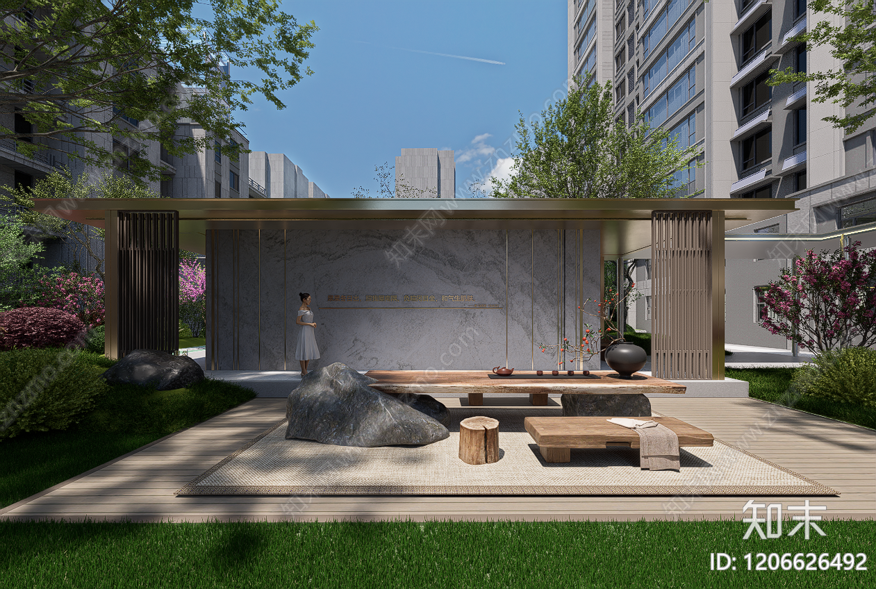 示范区景观施工图下载【ID:1206626492】